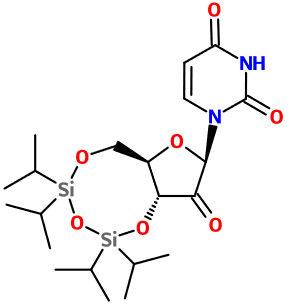 (image for) MC081103 3',5'-O-(1,1,3,3-Tetraisopropyldisiloxane-1,3-diyl)-2'-ketouridine